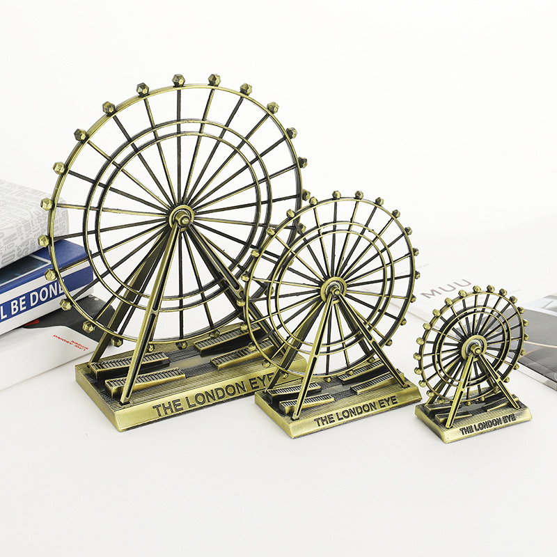 Retro Zinc Alloy Ferris Wheel  - Home Office London ulasan dan harga
