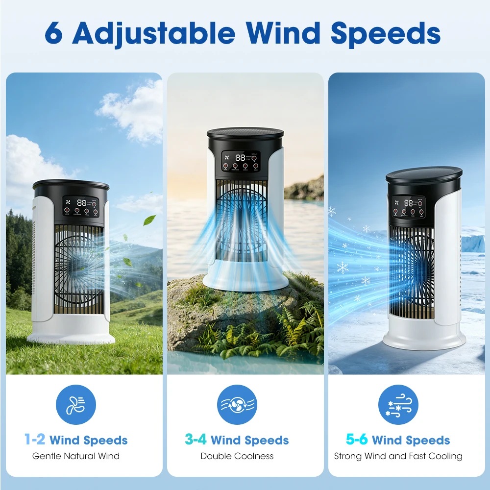 3 In 1 Household Fan Air Condi - Home Office Gear ulasan dan harga