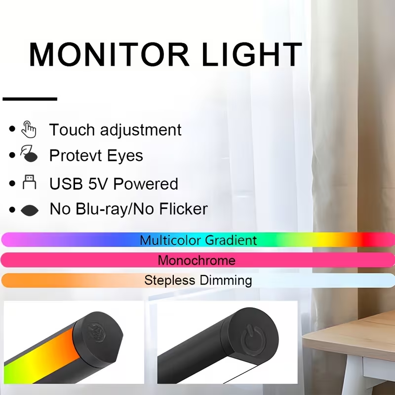 LED Computer Screen Hanging Li - Home Office Setup Ideas ulasan dan harga