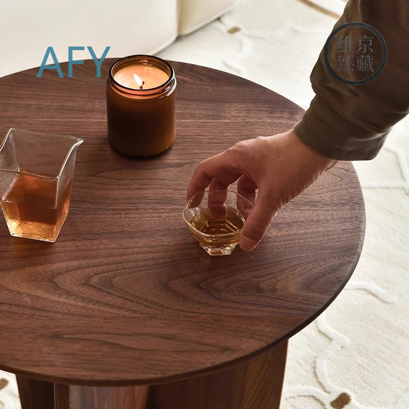 Solid Wood Edge Table Coffee T - Home Office Ikea ulasan dan harga