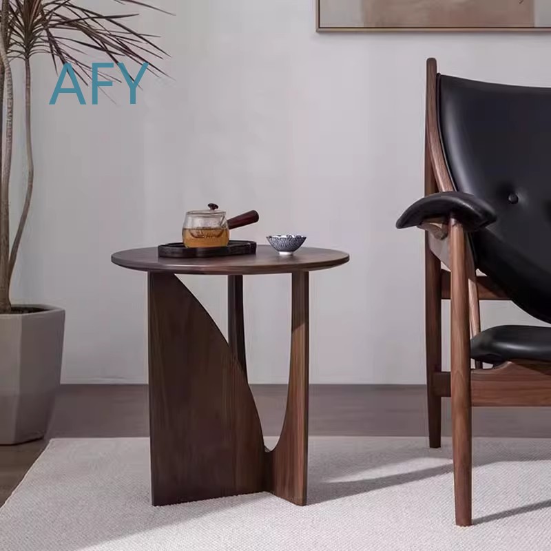 Solid Wood Edge Table Coffee T - Home Office Ikea ulasan dan harga