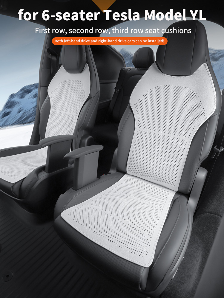 For 6-seater Tesla Model YL ca - Mesh Back Cushion ulasan dan harga