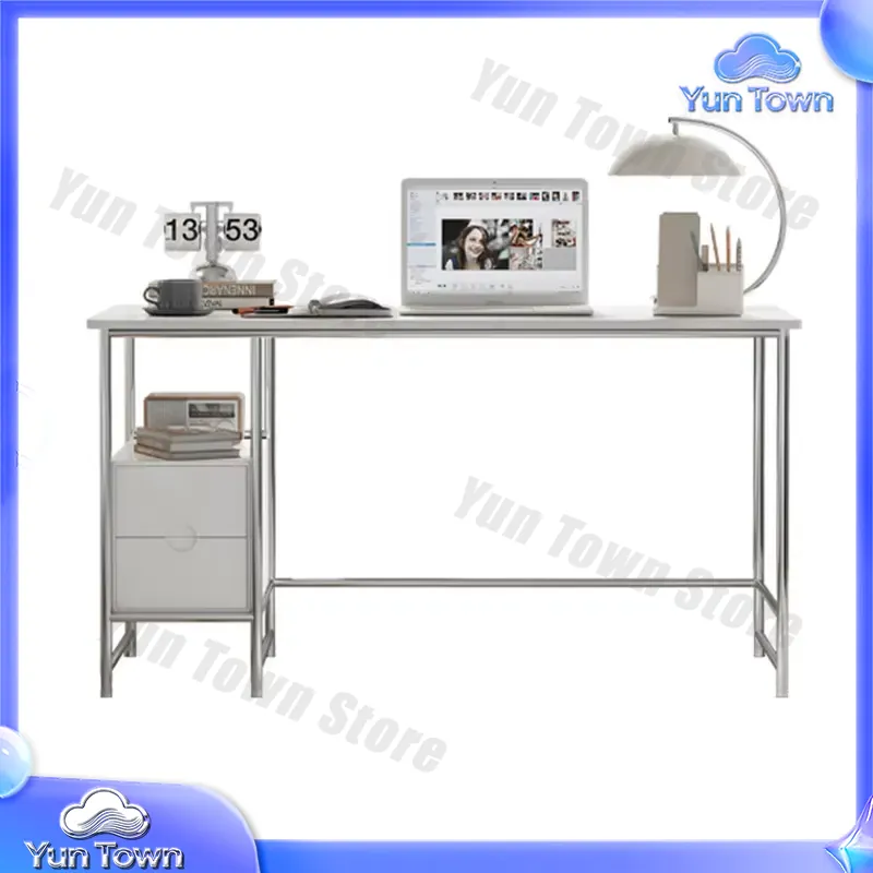 Simple Cream Computer Desk for - Home Office Ikea ulasan dan harga