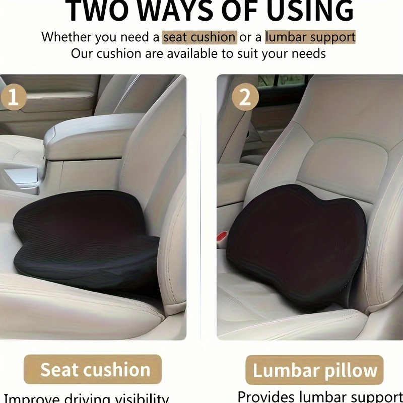 2-in-1 Car Seat Cushion Lumbar - Mesh Back Cushion ulasan dan harga