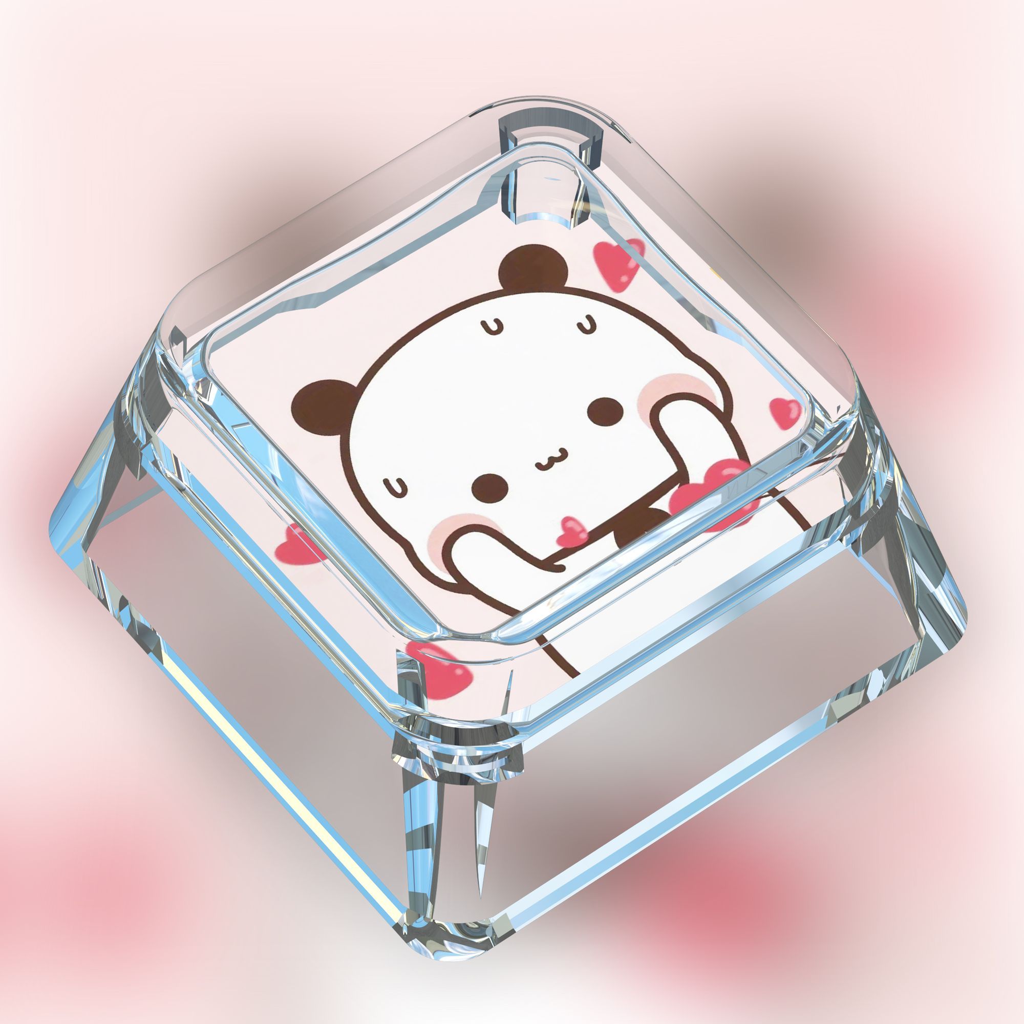 Cute Bubu Dudu Keycaps ABS Cus - Home Office Kit ulasan dan harga
