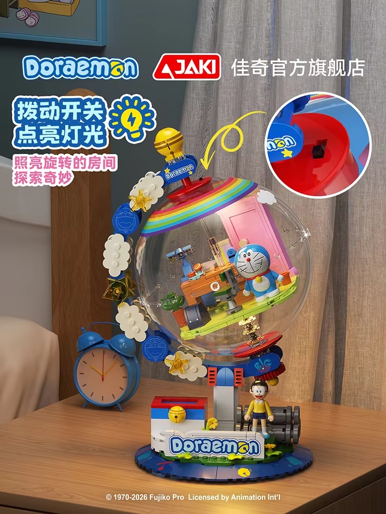 JAKI Doraemon Licensed Globe B - Home Office Kit ulasan dan harga